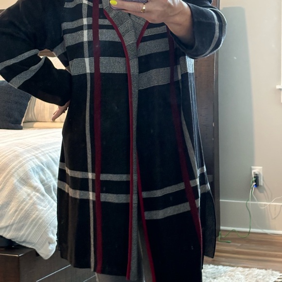 Kasper sweater with Open front - Picture 1 of 4